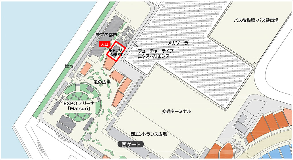 大阪・関西万博会場マップ